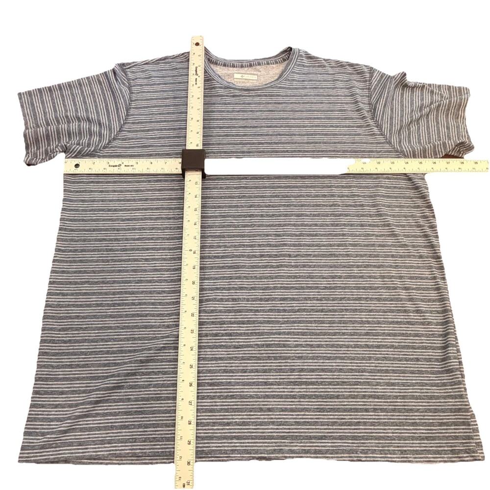 Columbia Shirt Mens Sz 2XL Gray Short Sleeve Omni Wick Lightweight Outdoor Hike - Picture 6 of 11